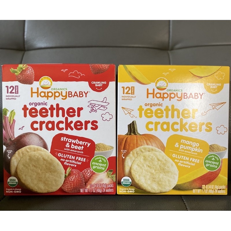 [Hot sales] ♈ Happy Baby Organic Teether Cracker Lazada PH