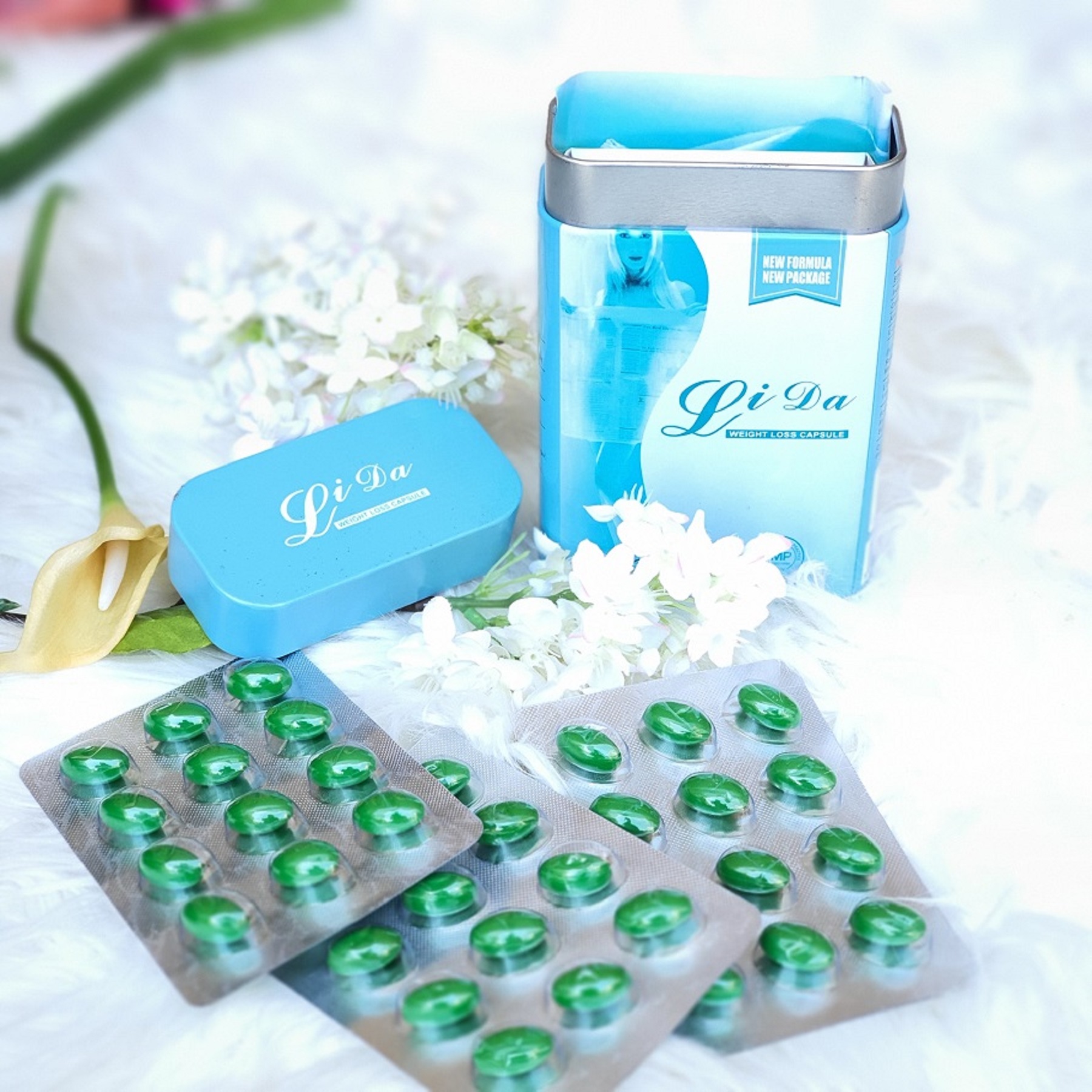 Proven Safe and Effective Lida Herbal Weight Loss Slimming 36 Capsules