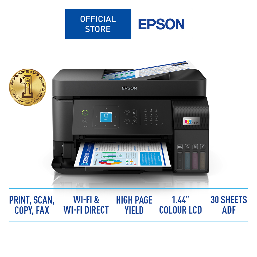 Epson Ecotank L5590 Wifi Multifunctional Ink Tank Printer Lazada Ph 9846