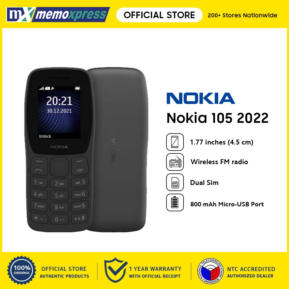 Nokia 105 (2022) user guide
