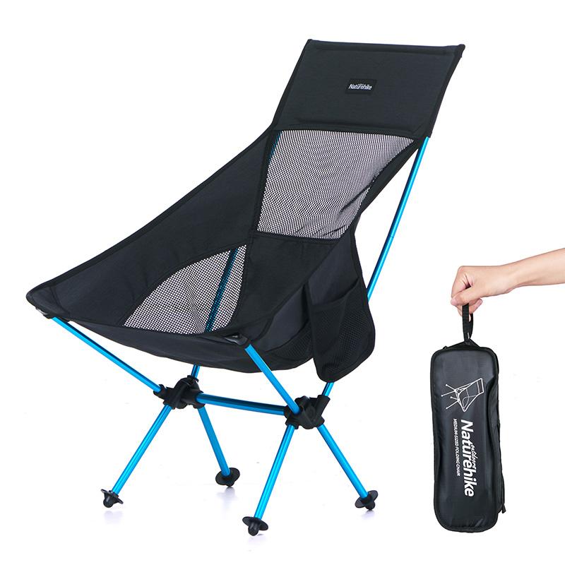 Naturehike Lightweight High Back Heavy Duty Folding Camping Chairs