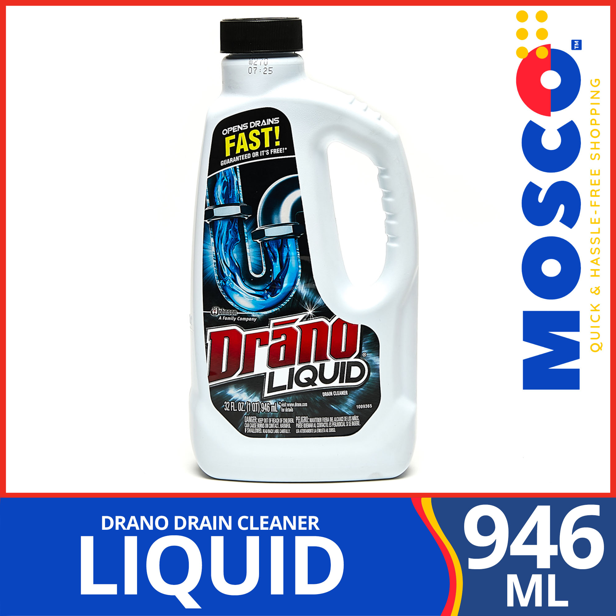 DRANO Regular Liquid Drain Cleaner 946mL Lazada PH