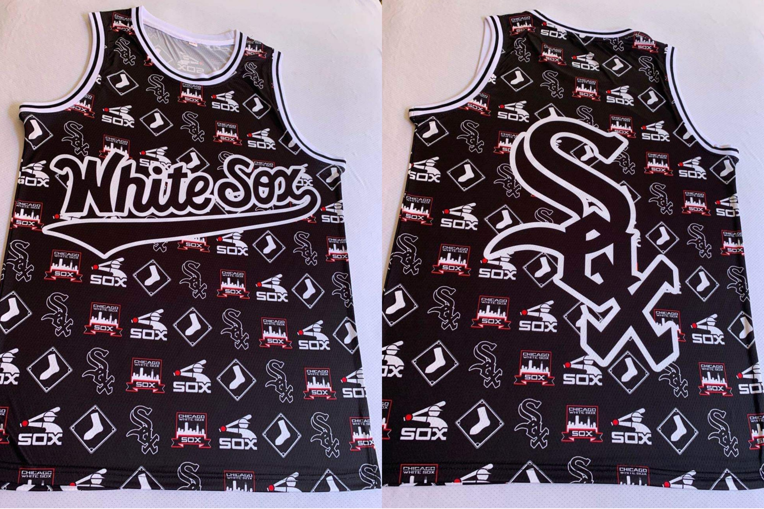 white sox basketball jersey