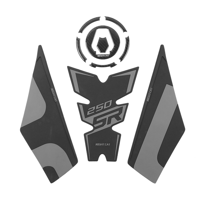 Spring breeze 250sr fuel tank sticker modified track version fishbone