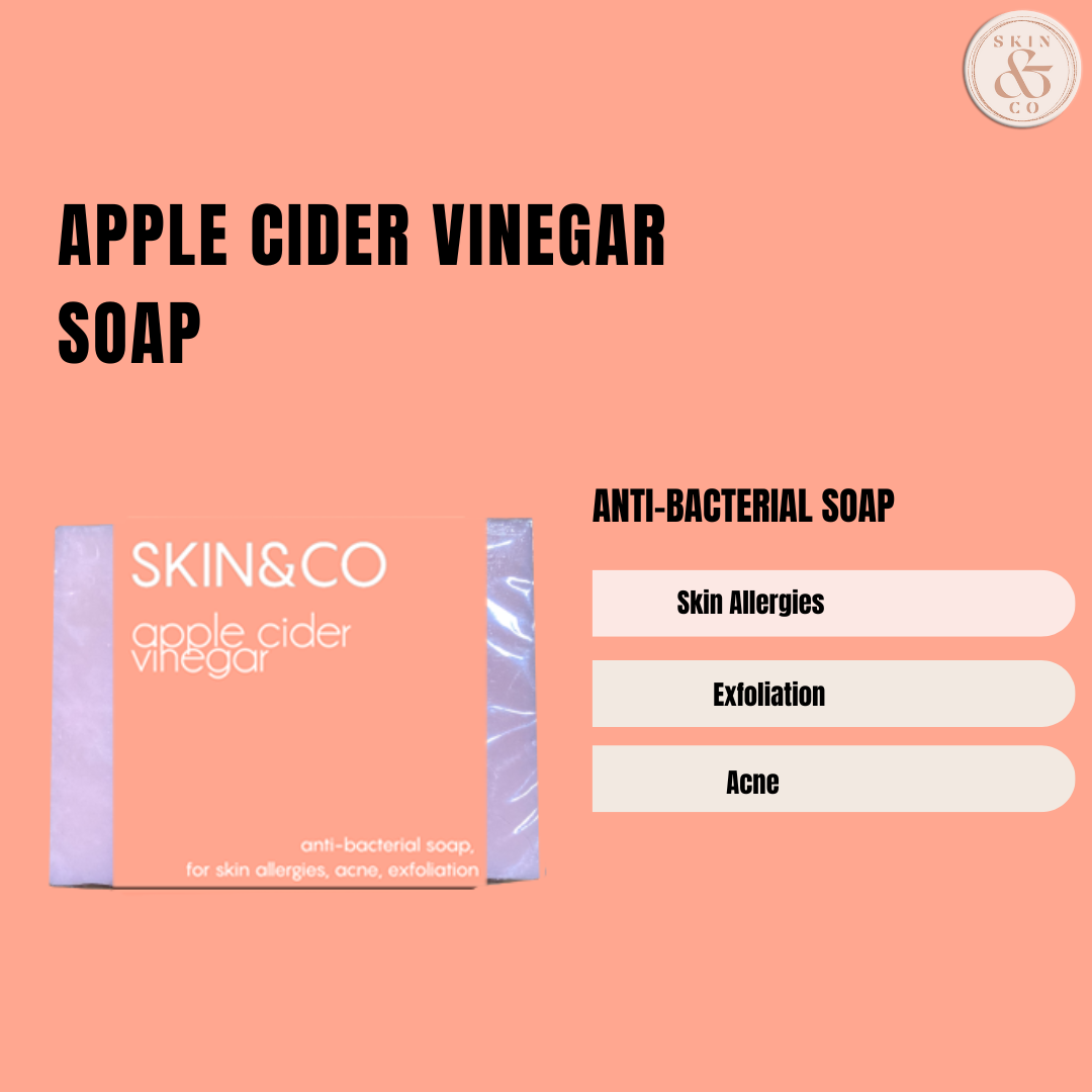 Skin&Co Apple Cider Vinegar Soap ACV Soap, AntiBacterial, Anti