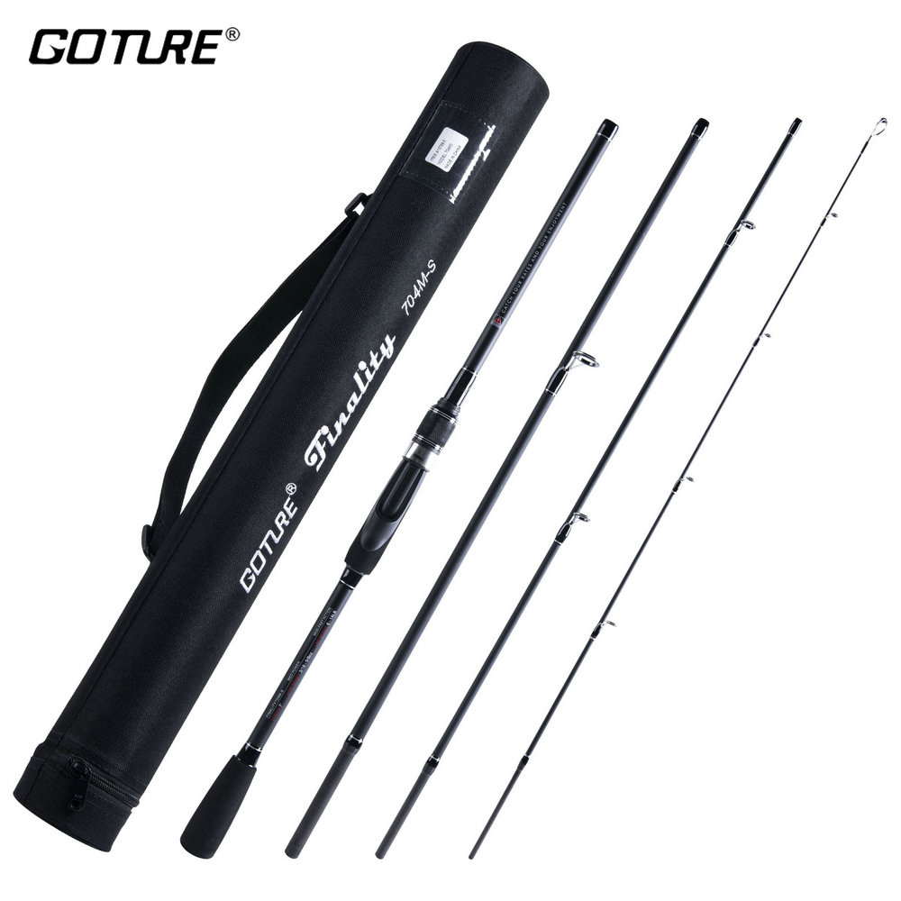 Goture Finality 4 Sections Spinning Baitcasting Fishing Rod