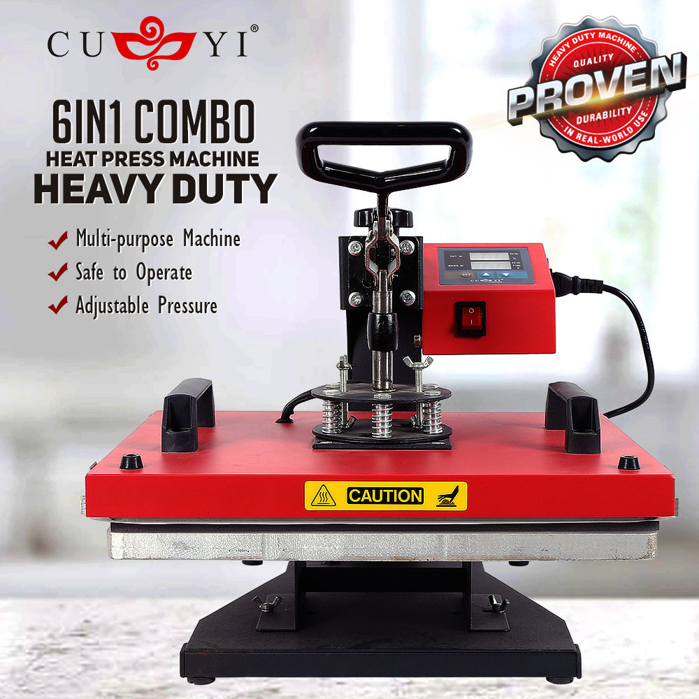 PPS 6in1 CUYI Heat Press Machine Lazada PH