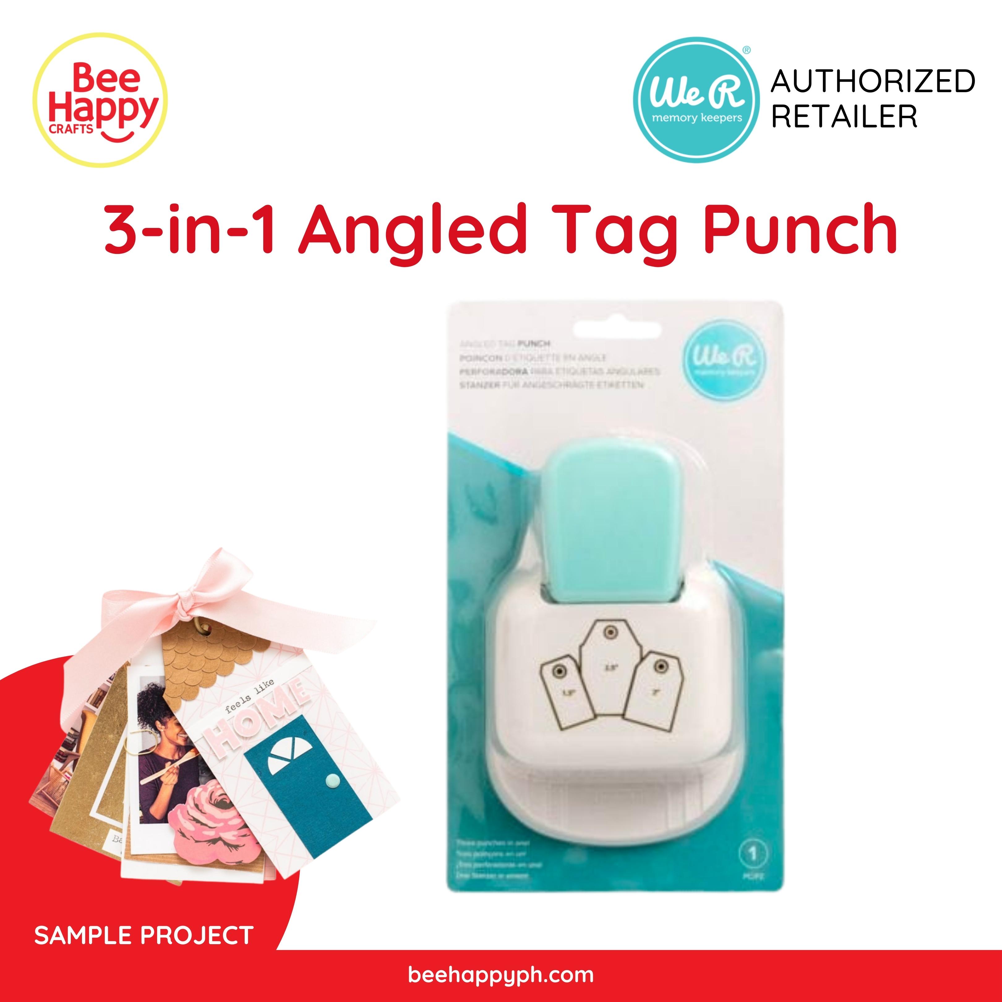 We R Memory Keepers - Angled 3-in-1 Punch Tag