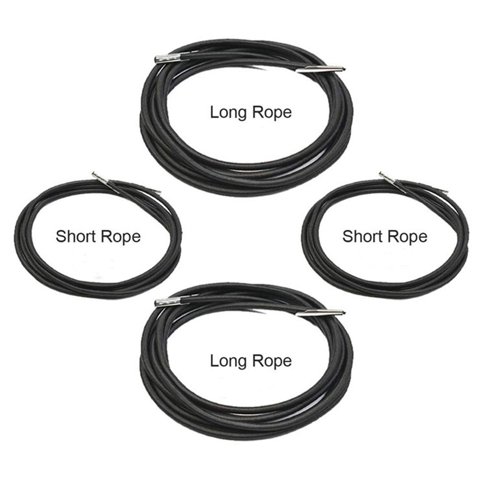 Tu3y 4pcs multi-sử dụng gấp ghế phụ kiện phụ tùng thay thế vườn sợi dây đàn hồi ràng buộc dây ghế ngồi có thể ngả dây đàn hồi