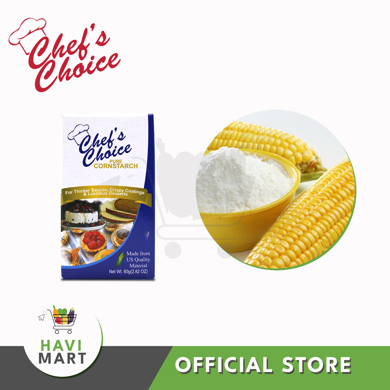 Chef's Choice Pure Cornstarch 200g Lazada PH
