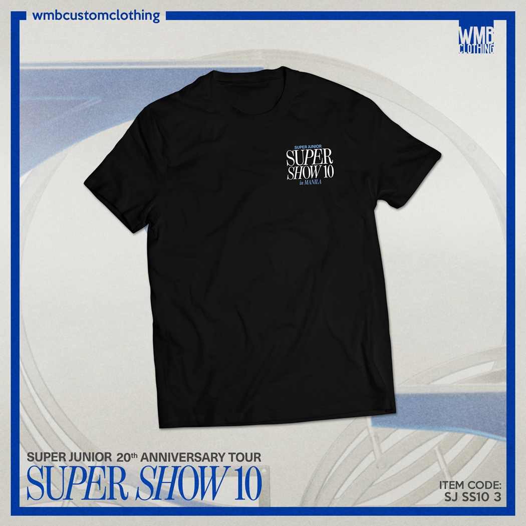 Super Junior Super Show 10 Concert Tshirt by WMB Clothing | Lazada PH