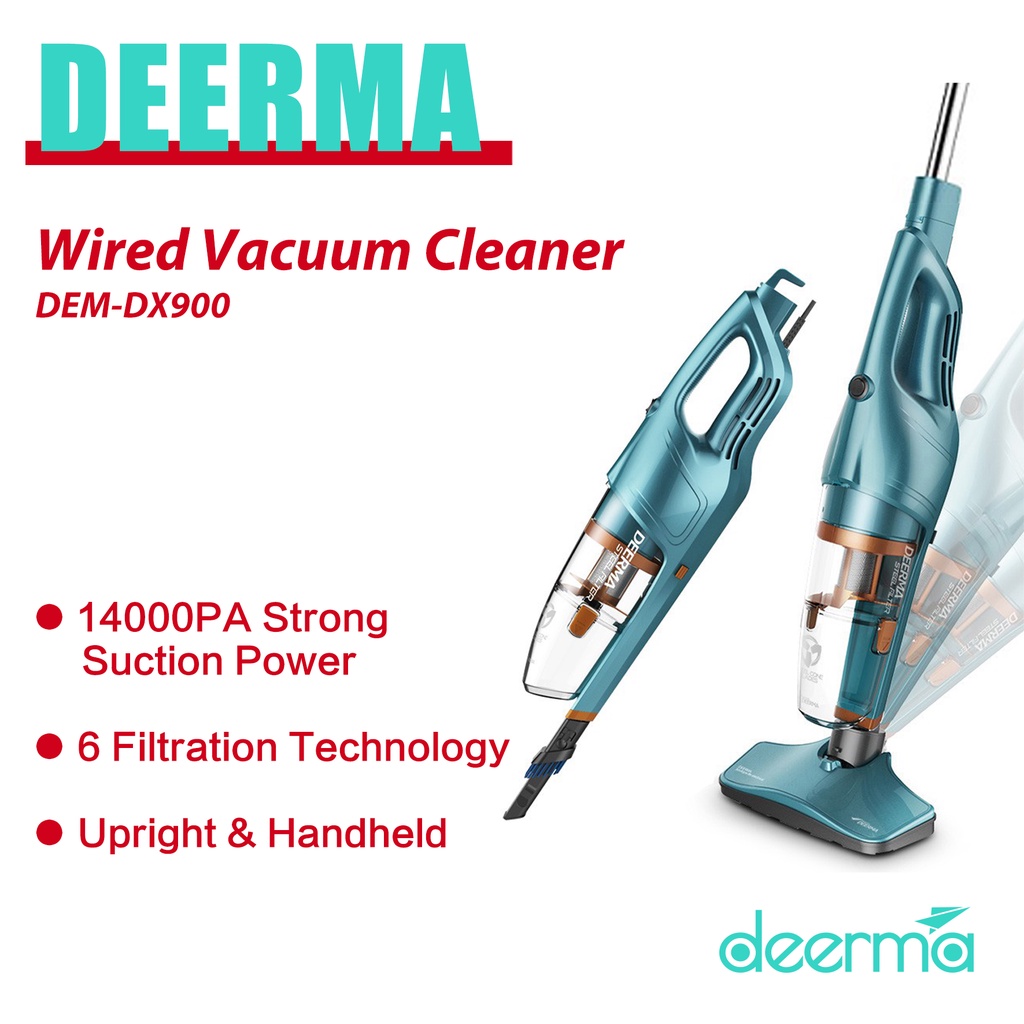 【Spot in Manila】Deerma DX900 Household Vacuum Cleaner for home Strong