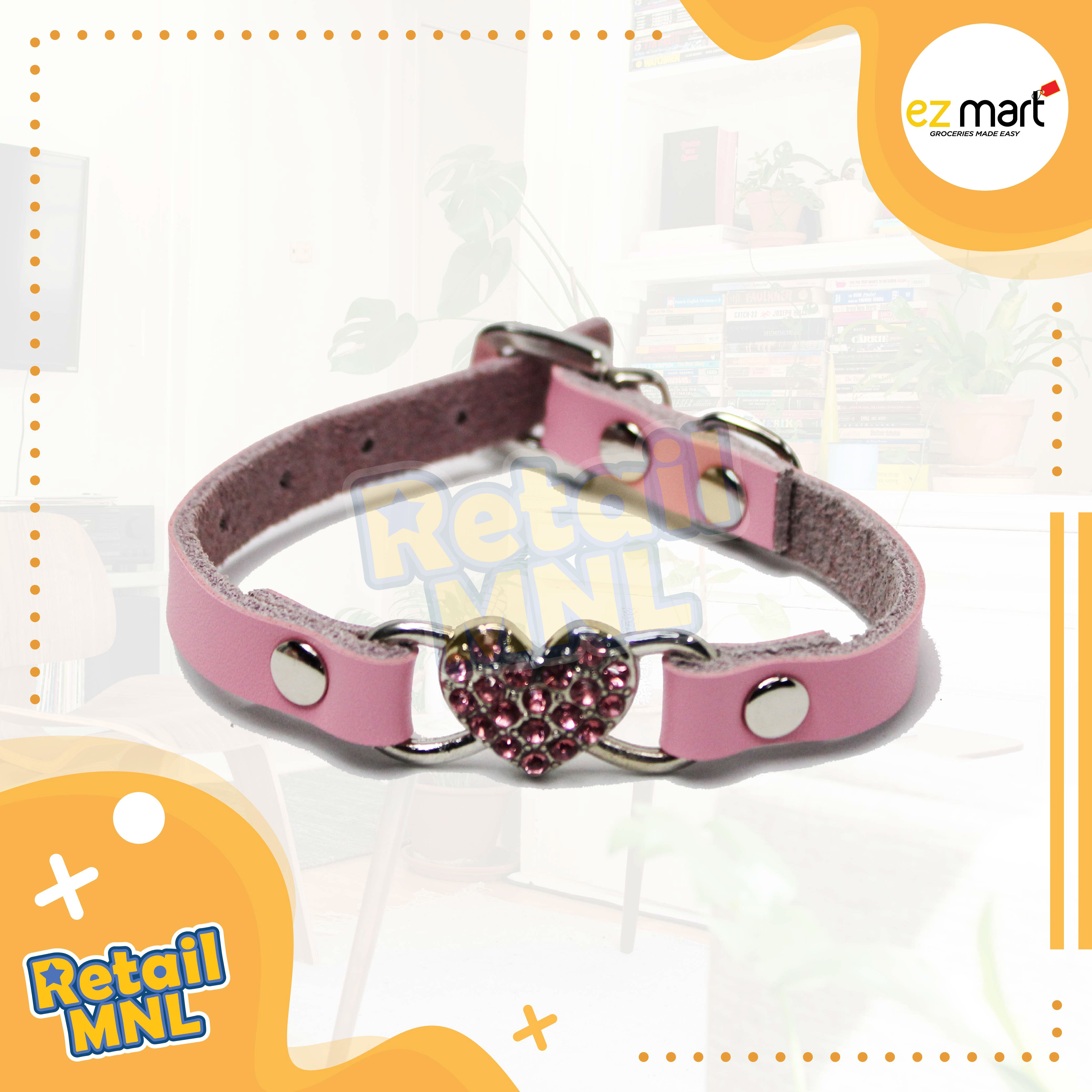 dog collar with stones