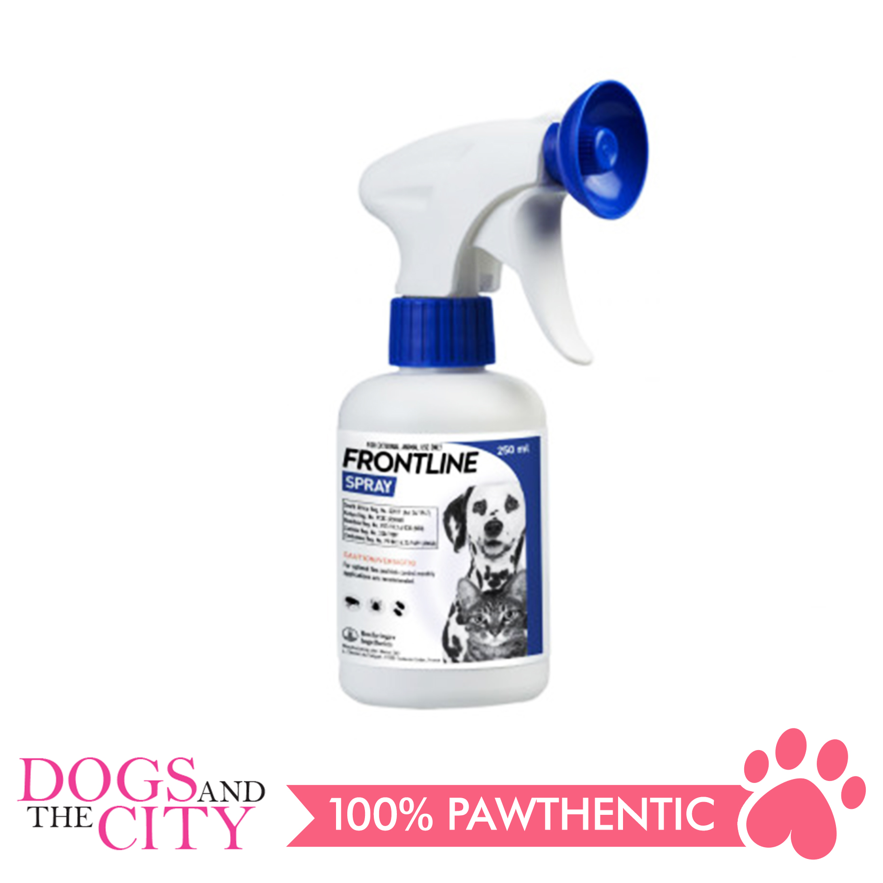 frontline flea and tick spray