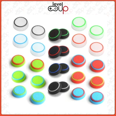 PlayStation 3 PS3 DS3, PlayStation 4 PS4 DS4, DualSense 5 DS5, Xbox One 360, Controller Silicone Analog Thumb Stick Grips (2 Pieces)