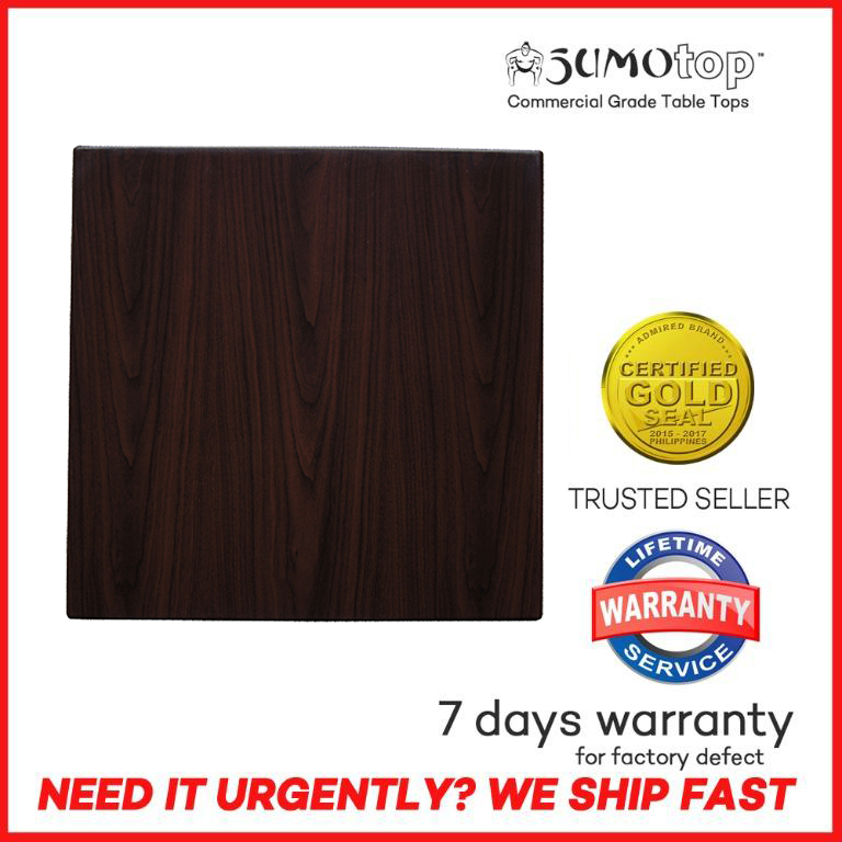 Sumotop™ STDW60S Commercial Table Top, All Weather Resistant, 60x60CM