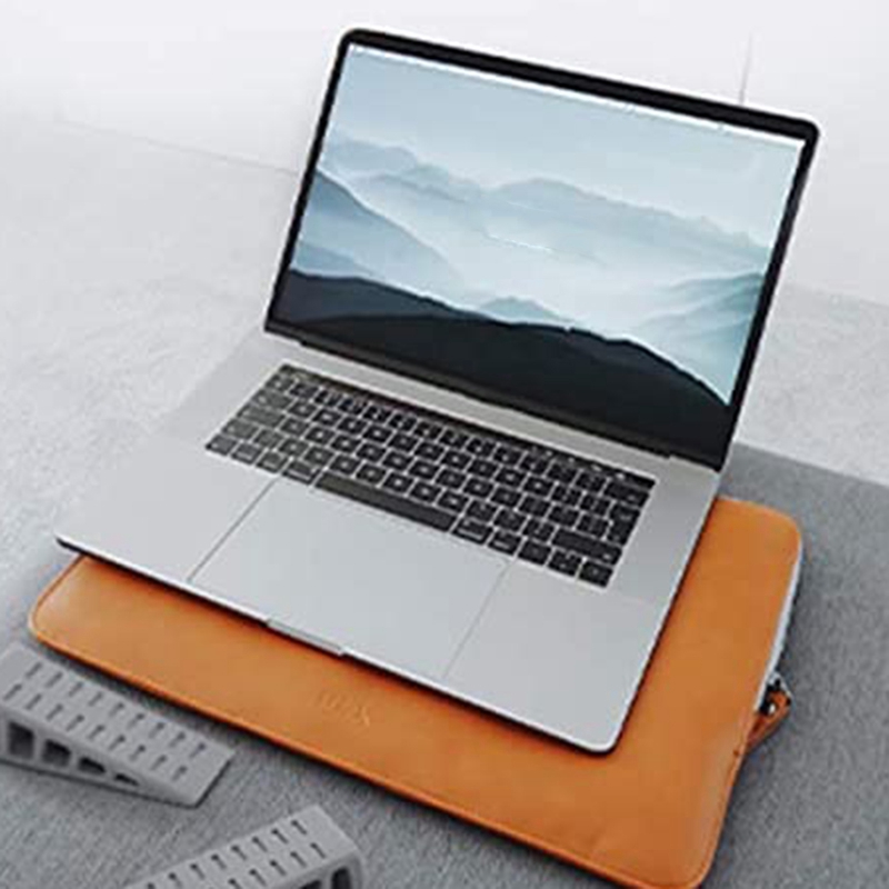 Laptop Stand Desktop Non-Slip Stand Durable Ultra-Compact Computer Keyboard Vertical Ventilation Stand 2 Pcs (Gray)