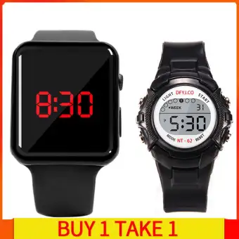 screen touch led watch