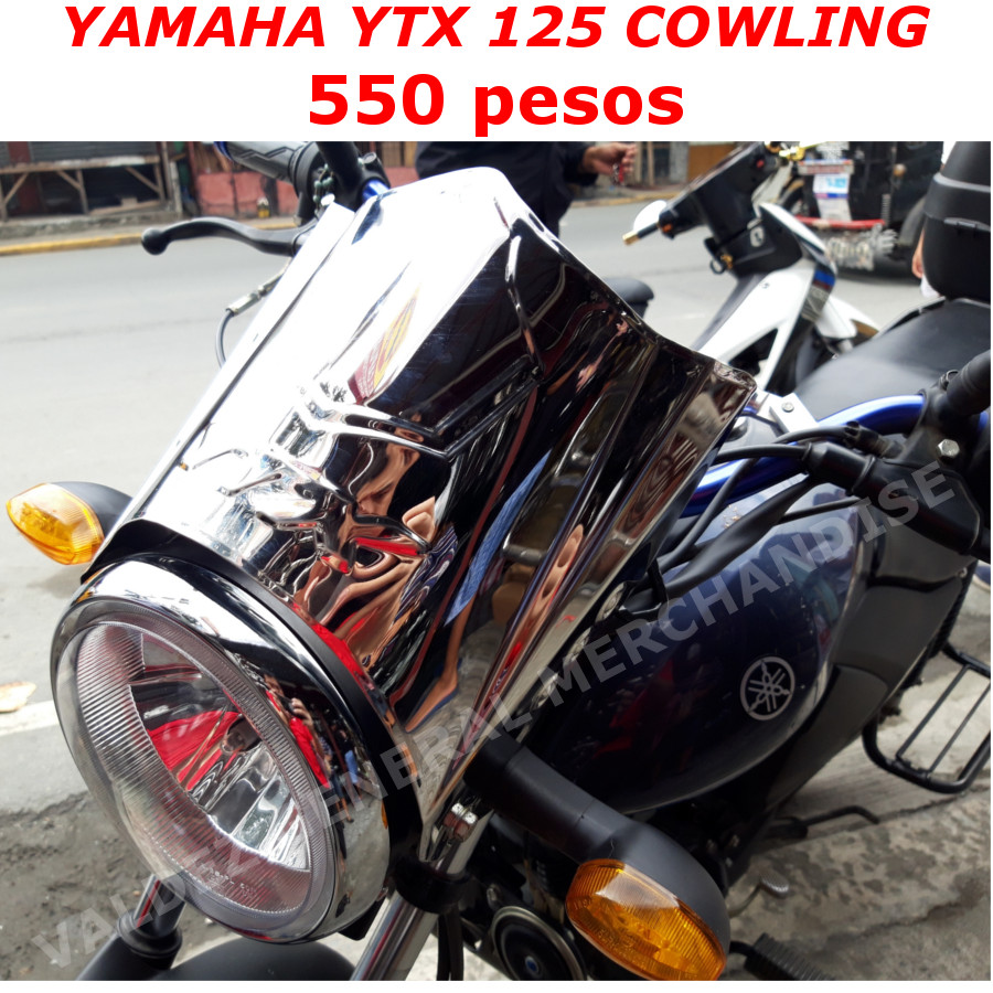 Yamaha YTX 125 Cowling Maskara Stainless Lazada Lazada PH
