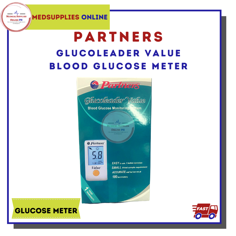 MedsuppliesOnline Partners GlucoLeader Value Blood Glucose Meter ...