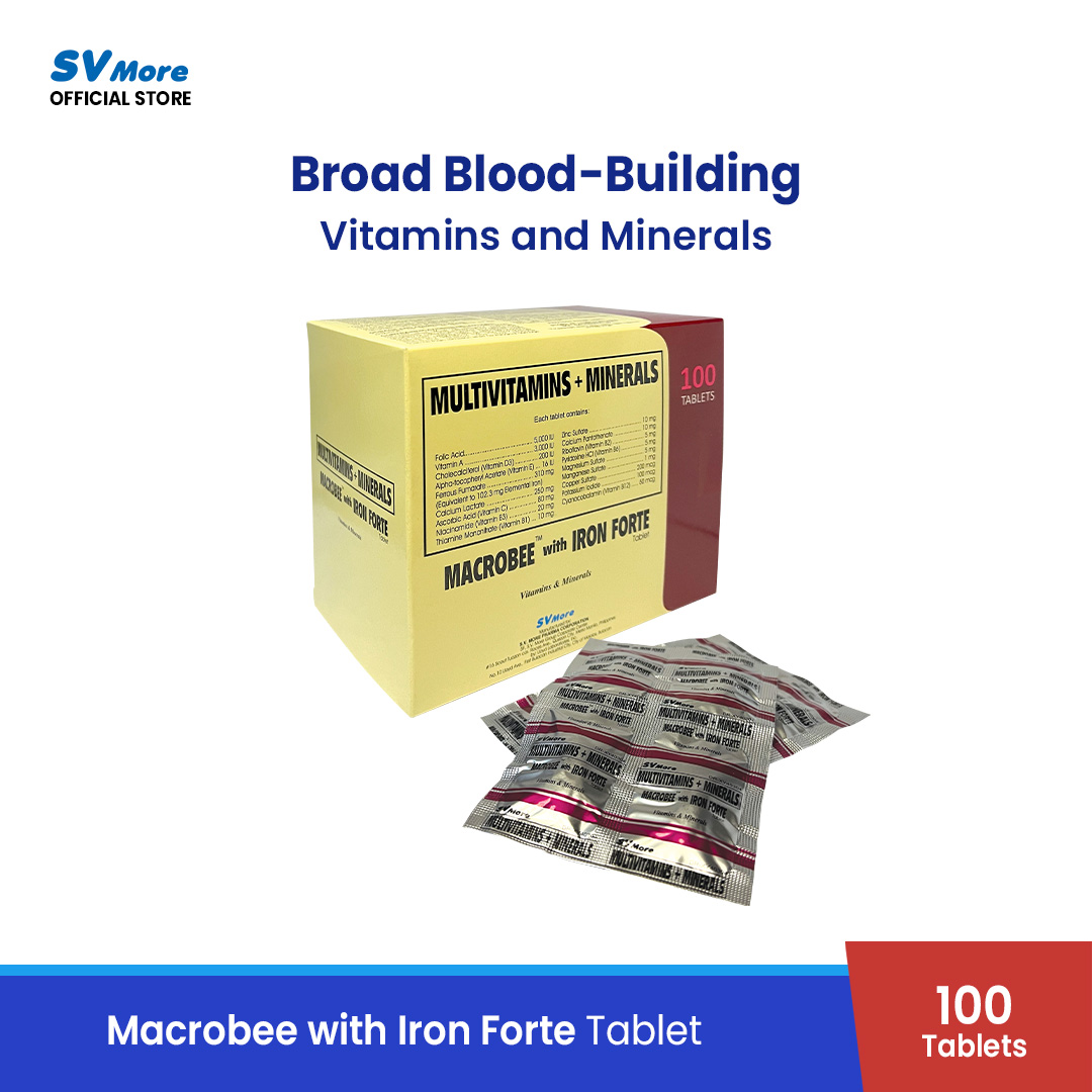 Macrobee with Iron Forte Tablet Lazada PH