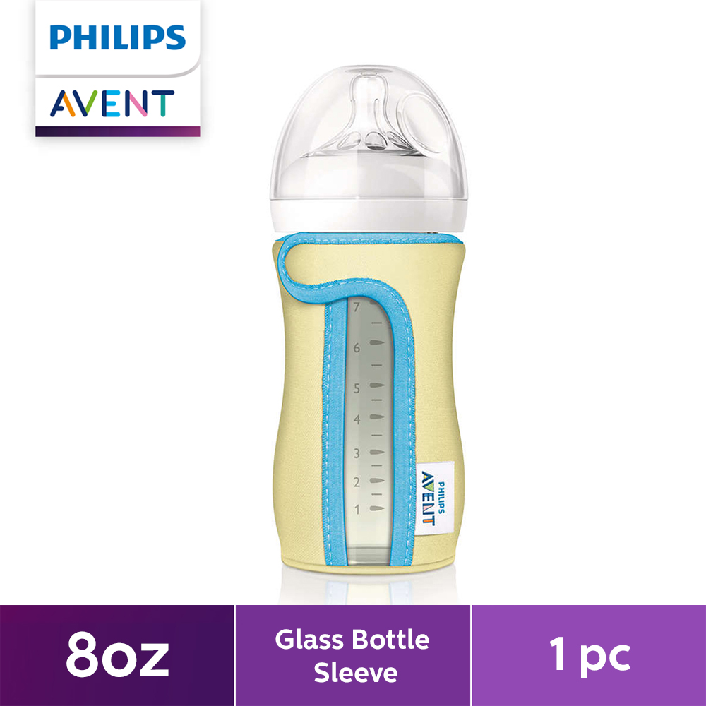 Philips avent glass sales baby bottle sleeve