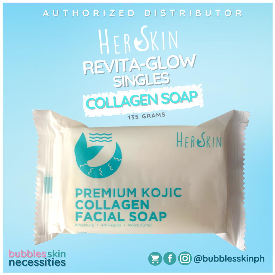 HER SKIN Premium Kojic Collagen Facial Soap by Kath Melendez (from