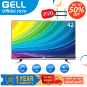 GELL 32/42" LED TV - Ultra-slim Flat-screen, Multi-ports