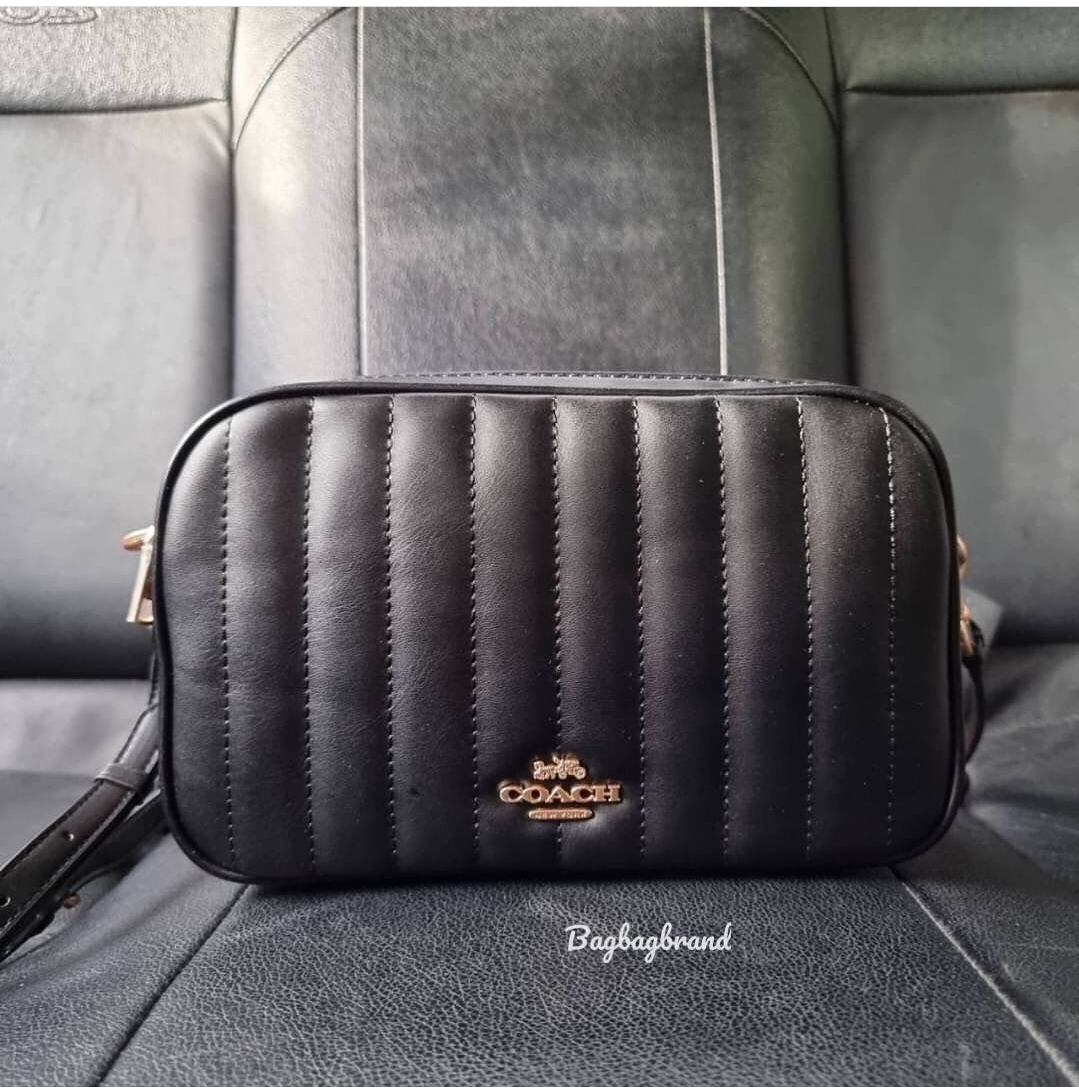 Original Coach Jes Crossbody With Linear Quilting Women's Bag C1569