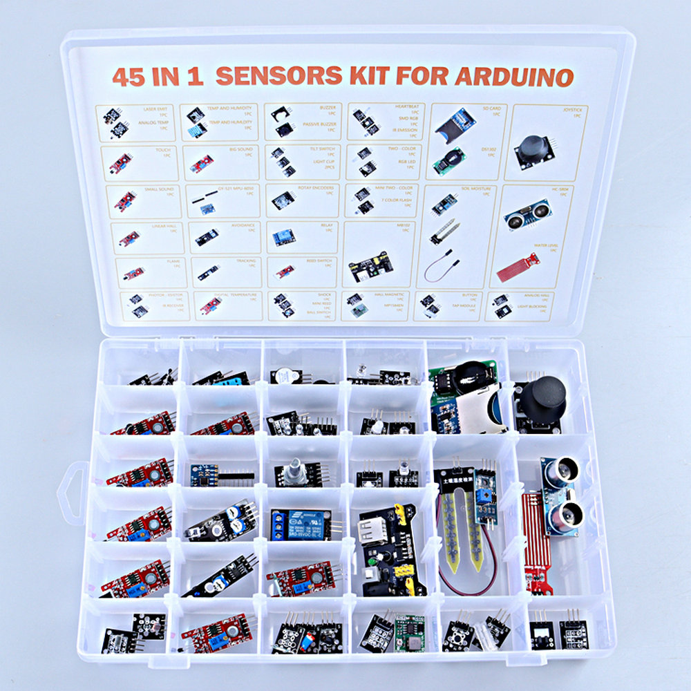 Sensors Modules Starter Kit For Arduino Projects DIY Electronics Kit