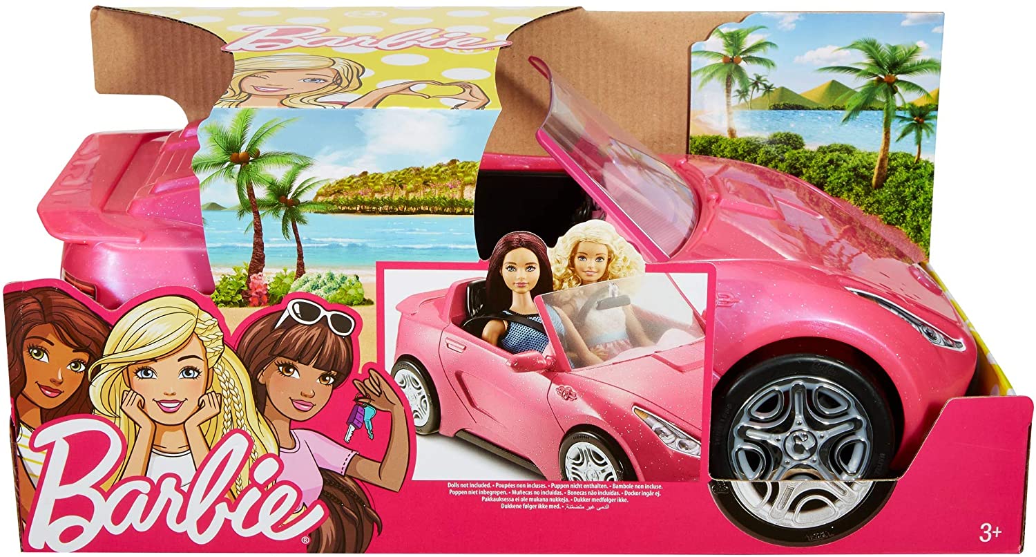 barbie car cartoon dikhao