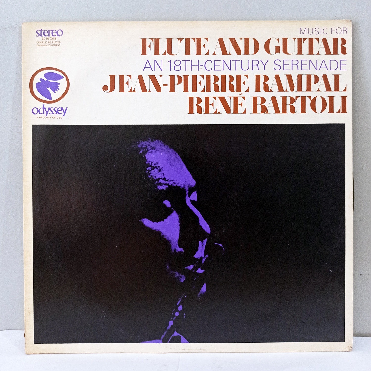 JeanPierre Rampal, Rene Bartoli Music For Flute And Guitar (An 18th