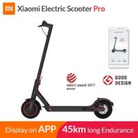 Original Xiaomi Mi M365 Pro Electric Scooter 12.8ah 45km Load 100kg From  USA for sale online