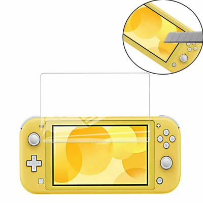 Beanie New【Free Shipping In Stock Cheap】 Etetup【ready stock】0.3mm For Nintendo Switch Lite Tempered Glass HD Screen Protector Film Set Antiscratch