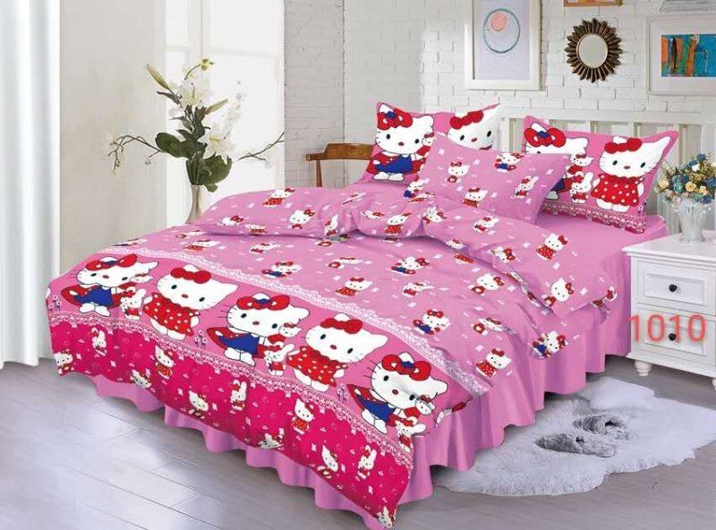 🎀;; final part i needed for my bed! hello kitty throw from