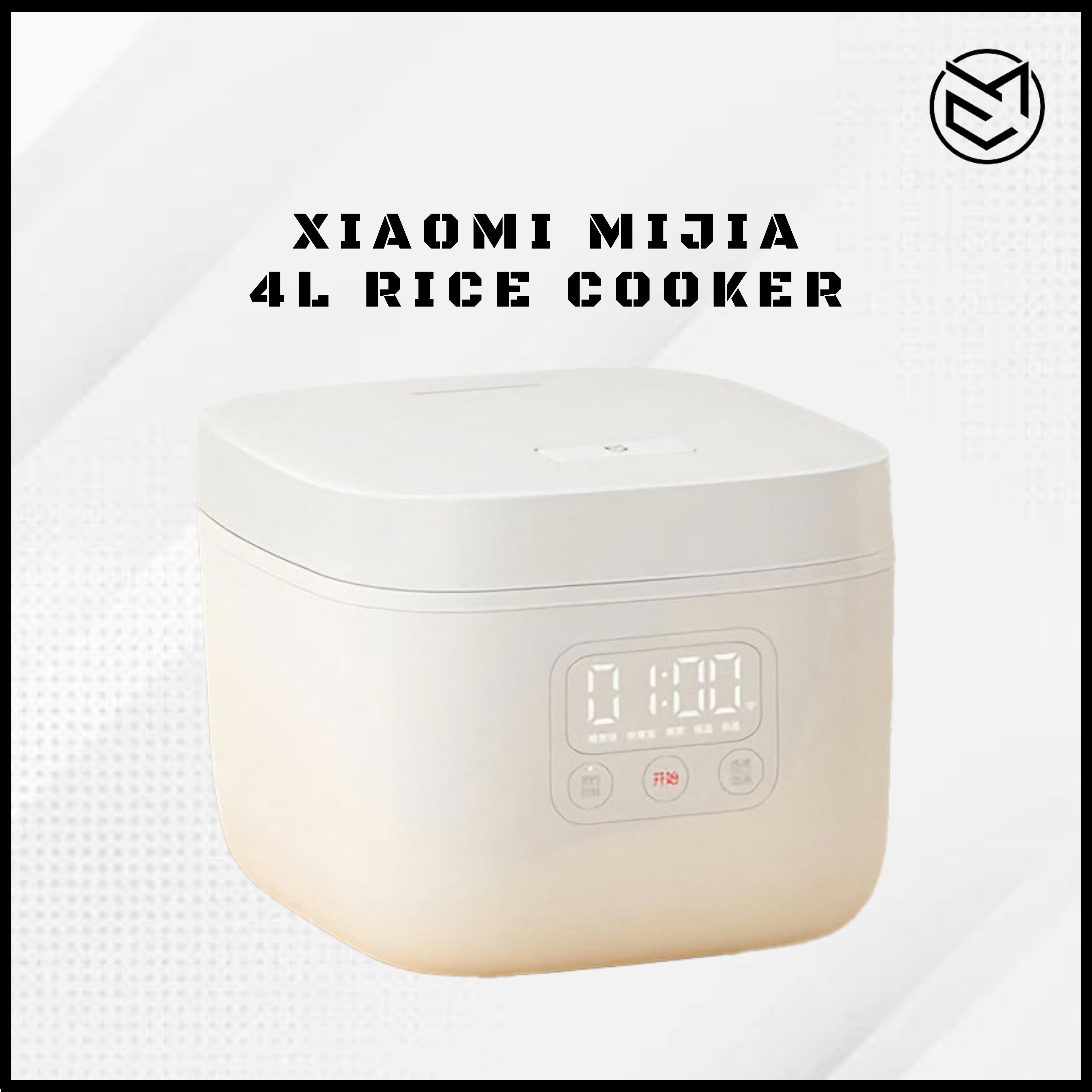 Xiaomi Mijia Electric Rice Cooker Warmer 4L 890W 24Hrs Timing Dual Temperature Probe LED Display