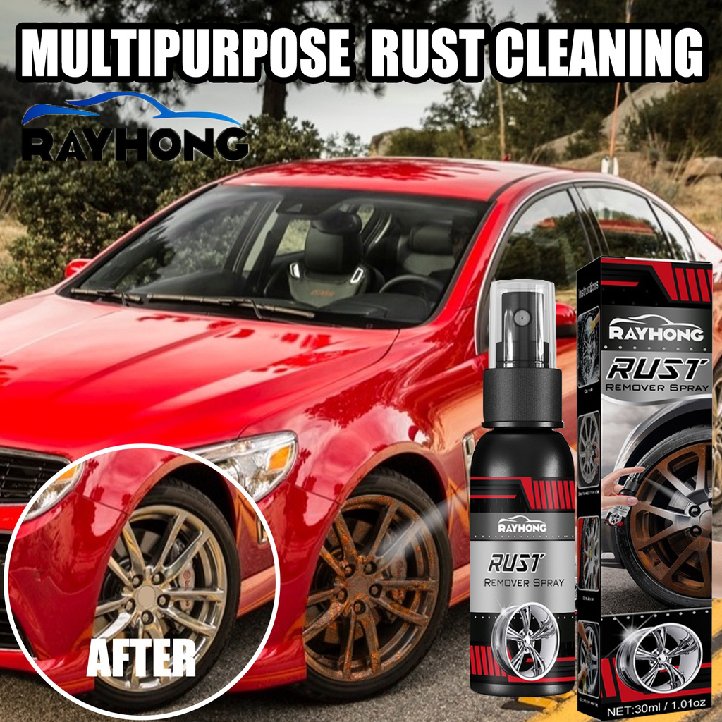 RAYHONG car wheel hub rust remover car paint surface rust cleaning