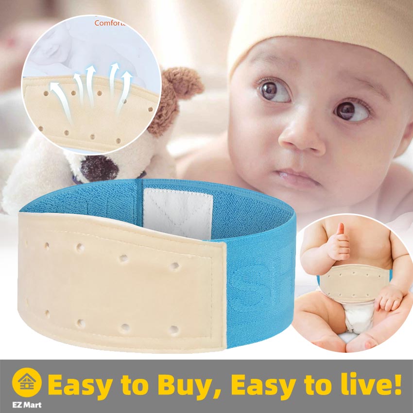 Infants Baby Neonatal Umbilical Hernia With Protruding Navel Newborn