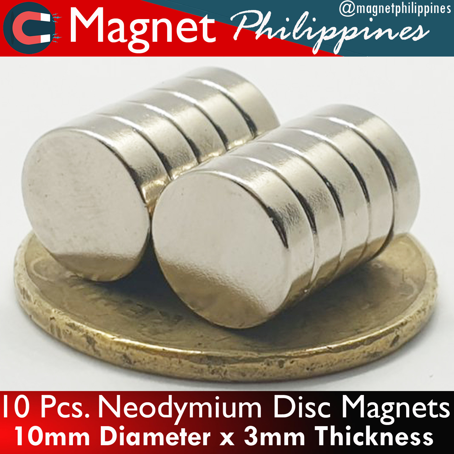 NdFeB Neodymium Strong Magnets N52 Round Disc 10*3mm 5*3mm 5*10mm lWsvPMt 