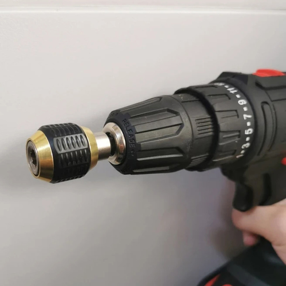 Jomoo [Bán Chạy] Đầu Kẹp Mũi Khoan Khớp Nối Nhanh Chuôi Lục Giác 50 MM Đầu Chuyển Đổi Điều Khiển Tác Động Đầu Kẹp Mũi Khoan Chuôi Lục Giác 1/4 Thay Đổi Nhanh