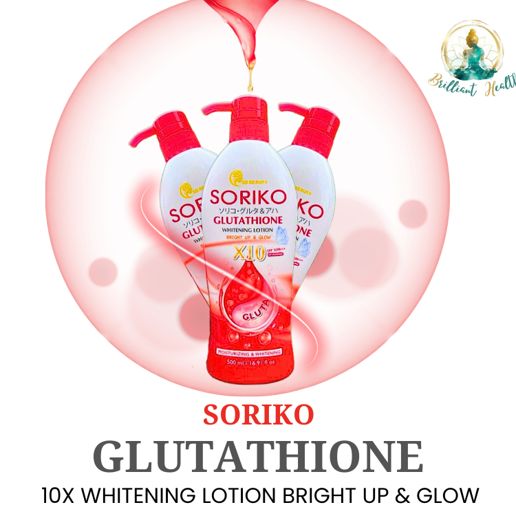 Soriko Gluthatione Whitening Lotion Collagen With Glutathione Spf 100  Hydrating Anti Aging Smoothing Brightening Skin Whitening Body Lotion Deep  Moisturizing Body Cream Permanent Whitening Lotion | Lazada PH