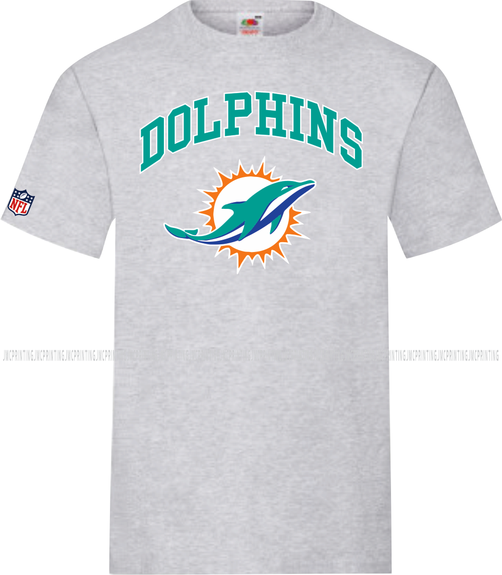 Official preschool Orange Miami Dolphins Primary Logo T-Shirt