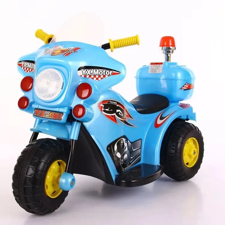 toys Rechargeable Motor Bike Kids Ride-on Toys Police Motorcycle With music | Lazada PH