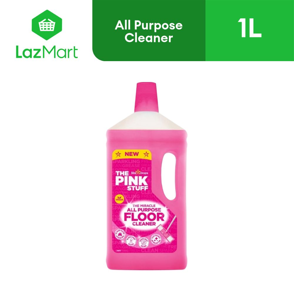The Pink Stuff Miracle All Purpose Floor Cleaner 1L 1L Plastic