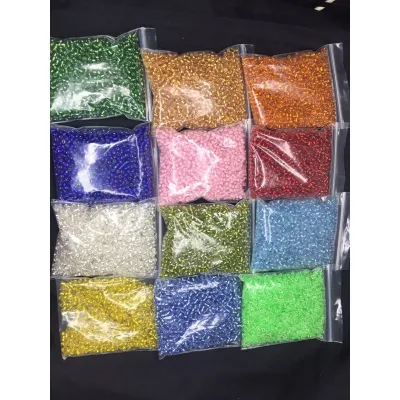 3mm Seed Beads (Transparent Colors)