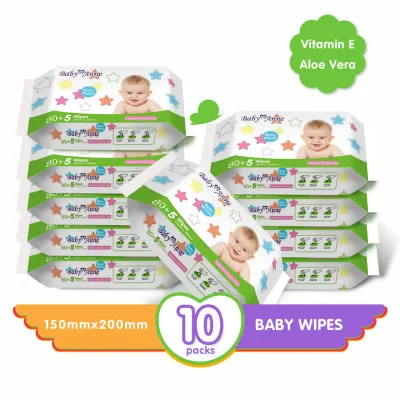 Baby Anne Wipes 10 Packs by 85 Sheets