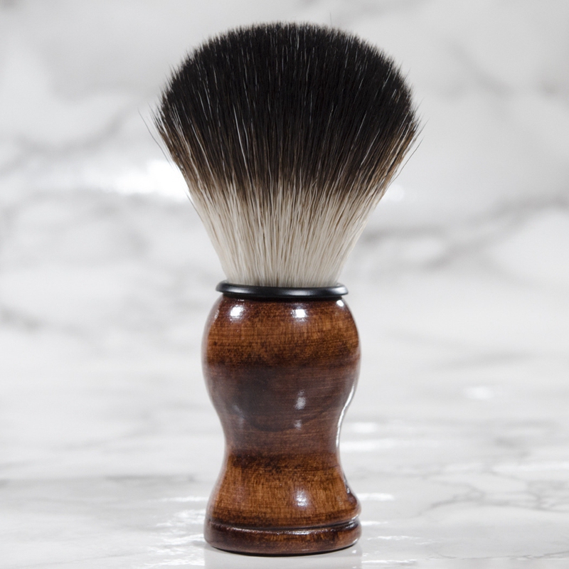 Men Shaving Brush Shave Wooden Handle Facial Beard Cleaning Appliance