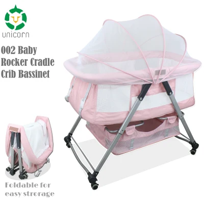 002 Mini Baby Swing Cradle Rocker Baby Bed Cradle Bassinet
