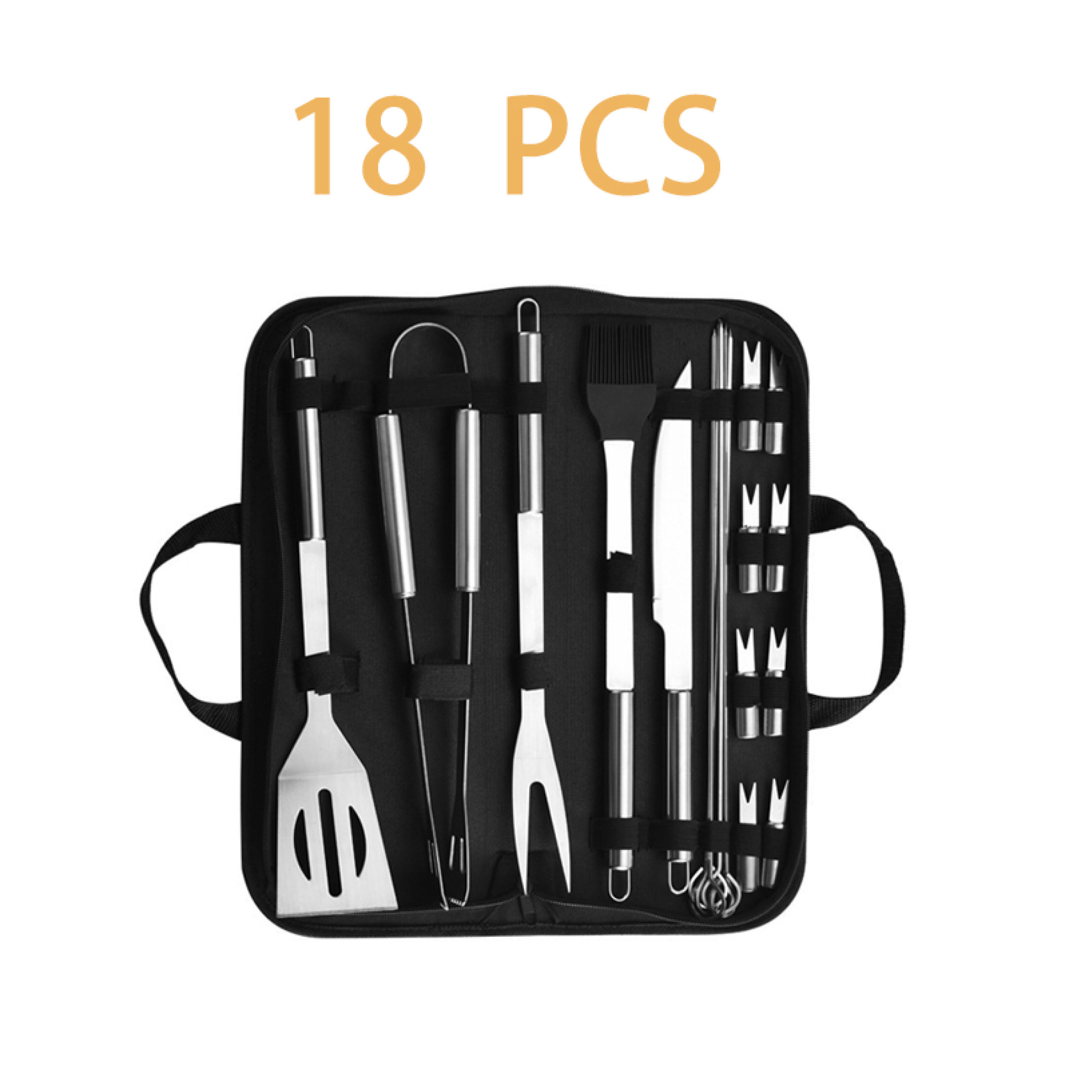 BBQ Grill Tool Set Stainless Steel Barbecue Grilling Tools Outdoor