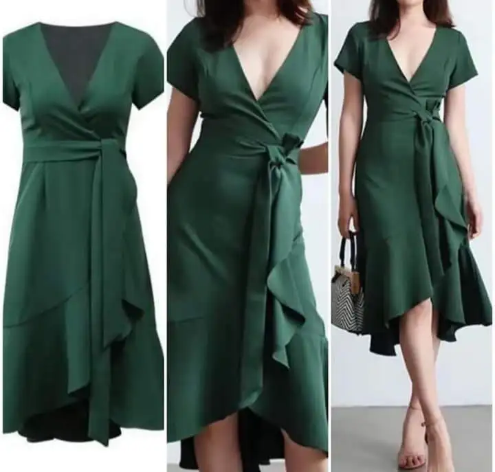 buy emerald green dress